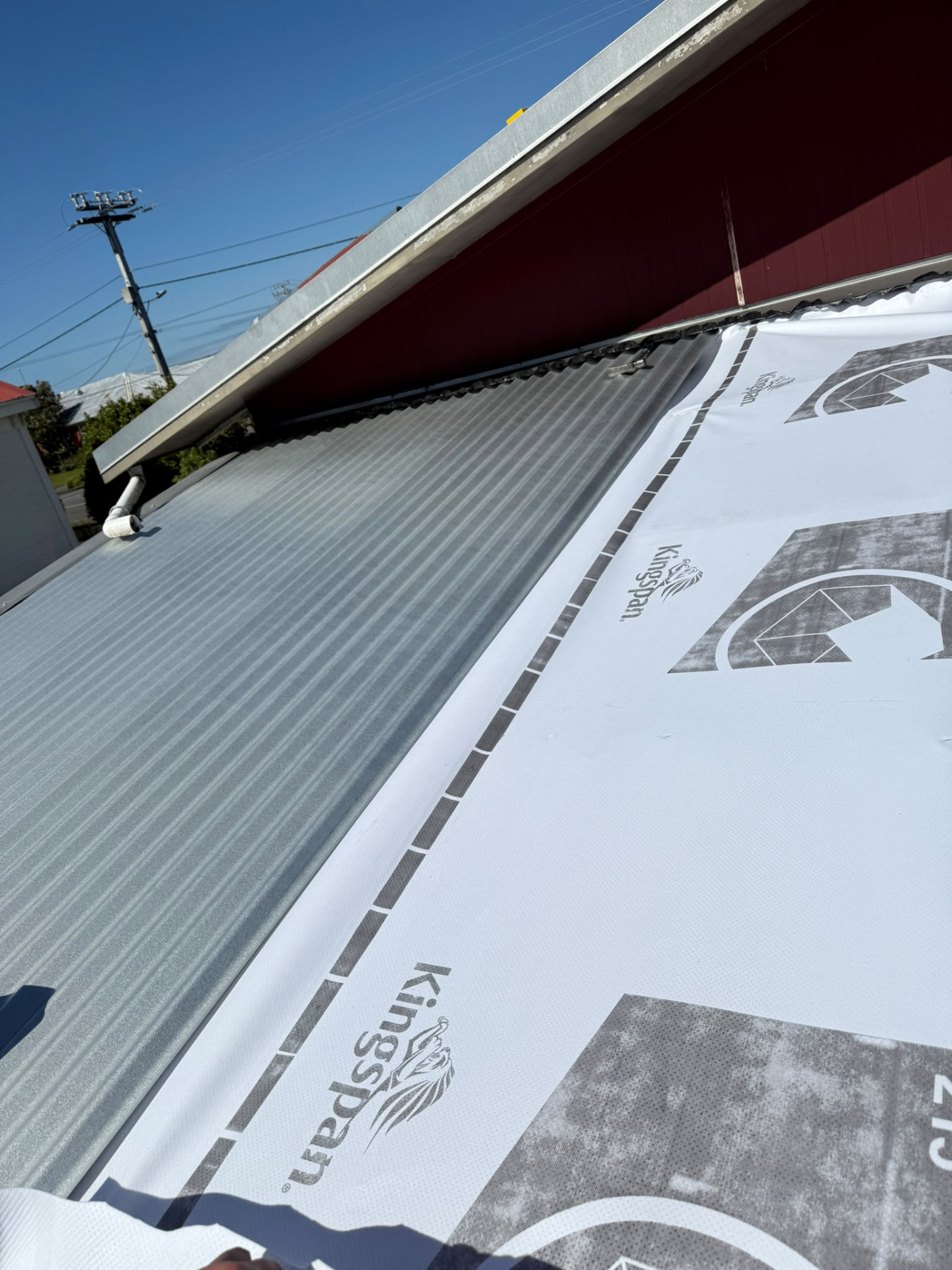 Kingspan Roof Insulation Install
